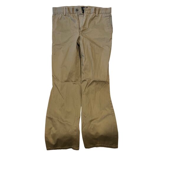 Dockers Other - Dockers Straight Fit Tan Flat Front Chinos Mens 32x32